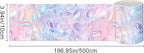 HOMETITUTE Wallpaper Border Peel and Stick Wall Border 4x196 Inch Iridescent - Image 3