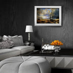 Abyssaly Black Wood Peel and Stick Paper 11.78" X 394" Decorative Self-Adhesive - Image 7