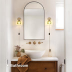 Shenmoyl Plug in Wall Sconce - Image 6