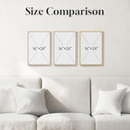 3 Piece Framed Canvas Floral Wall Art - Image 8
