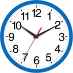 Rohioue Wall Clock Modern 8 Inch Battery Operated Silent Non Ticking Small by RohioueWallClock