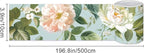 IVN Wallpaper Border Peel and Stick Wall Floral Bee Decorative Wall Trim Self - Image 3