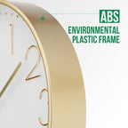 Wall Clock Non-Ticking Silent Modern Simple Style Round Decor Clock - Image 4