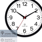 AKCISOT Atomic Black Wall Clock Analog Clocks - Image 6