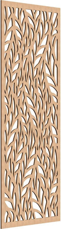 Ortonville Decorative Pierced Fretwork Wood Wall Panels, 37 3/8"W x 94 3/8"H x by EkenaMillwork