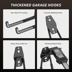 30 Pack Garage Hooks, Heavy Duty Steel Wall Mount Utility Hangers - Image 4