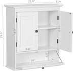 Spirich Bathroom Cabinet Wall Mounted, Small Bathroom Wall Cabinet Over Toilet - Image 3