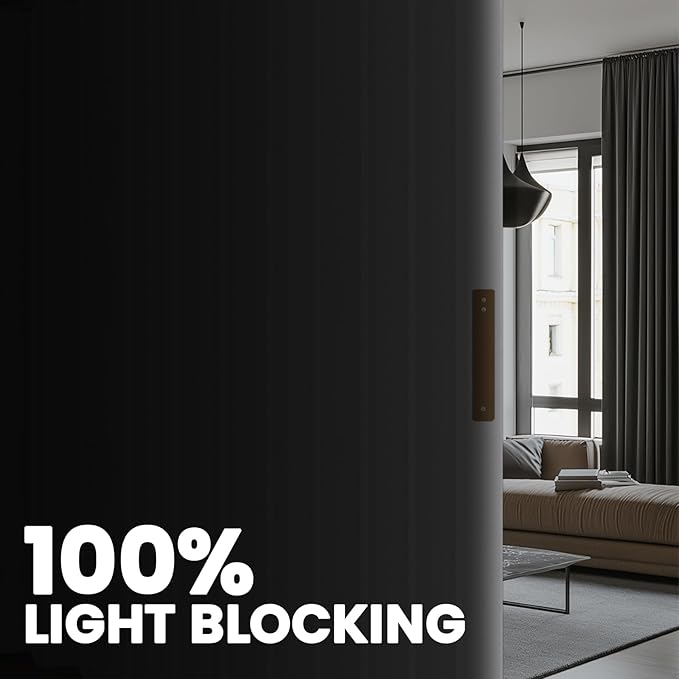 Room Divider Curtain Sets with Flexible Ceiling Track, Privacy Soundproof - Image 7