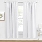 RYB HOME Blackout Curtains for Living Room, Back Tab & Rod Pocket Top by RYBHOME