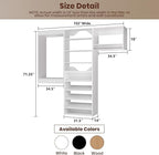 ROOMTEC Modular Closet System, Wooden Tower - Image 2