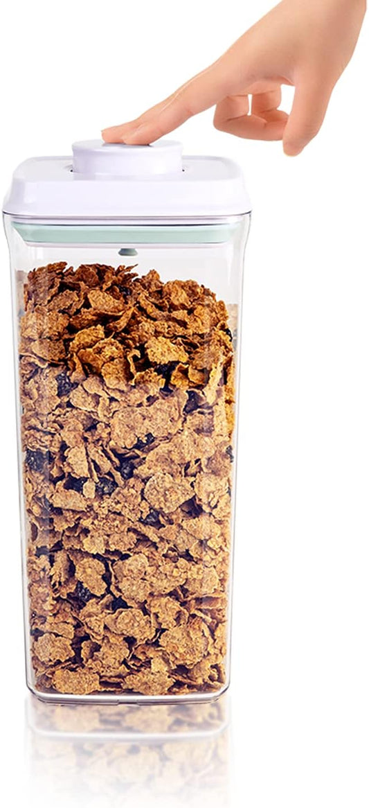 Bop Top | Airtight Meal Prep Containers with Lids | Food Storage Container Sets | Snack and Overnight Oats Fridge Organizer | Pantry and Kitchen Organization