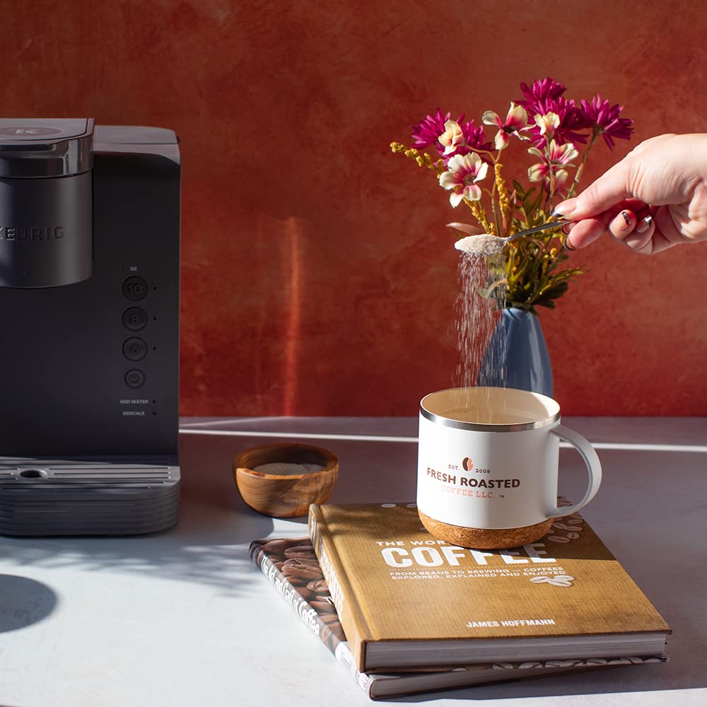 Fresh Roasted Coffee, Organic Honduran Marcala | USDA Organic, 100% Single Origin, Kosher | Medium Roast 24 Pods for K Cup Brewers