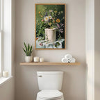 AtterrirArt Framed Vintage Bathroom Wall Art Funny, 20 * 30 Inch, Toilet Paper - Image 3