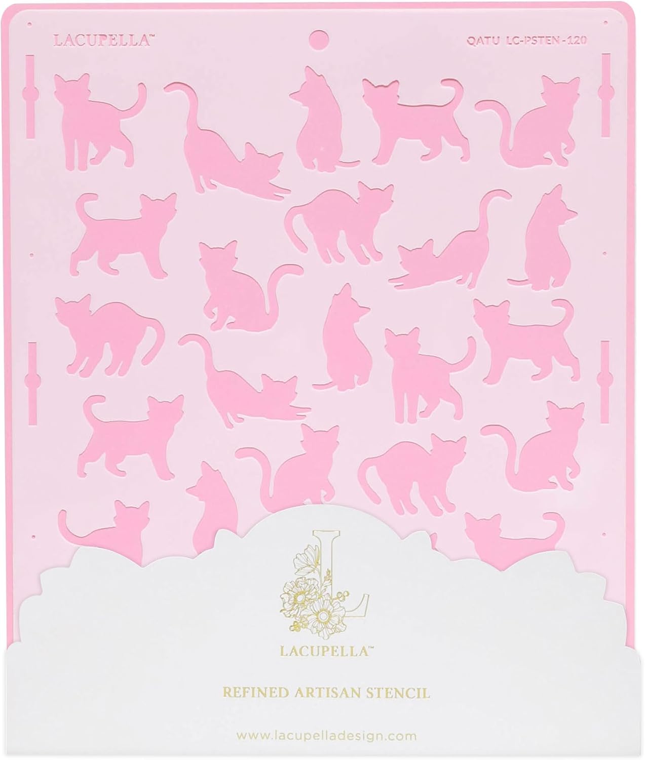 Large and Tall Cake Decorating Stencil (QATU)