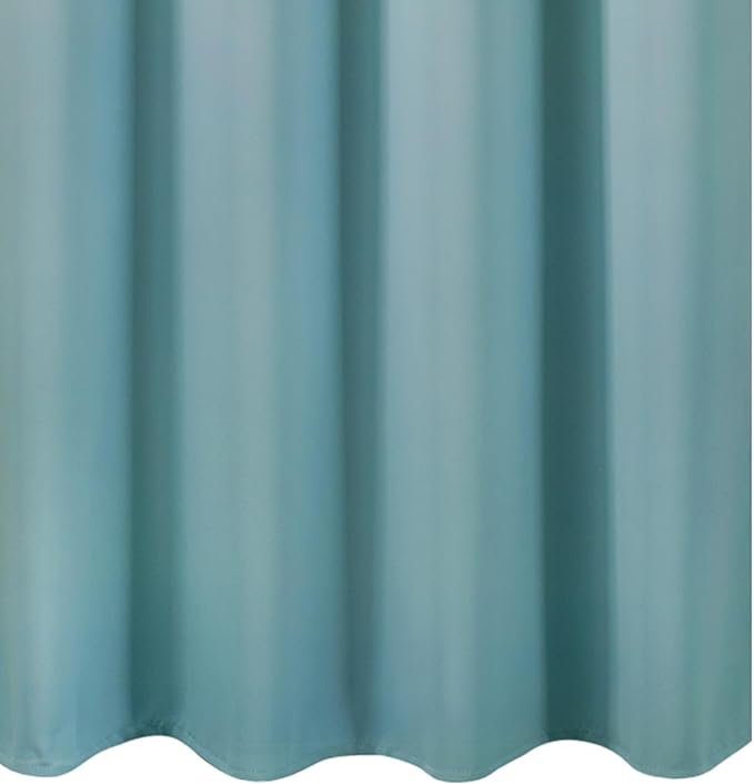 LEMOMO Stone Blue Blackout Curtains 52 x 63 Inch Length/Set of 2 Curtain - Image 8