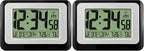 La Crosse Technology W88631 Digital Atomic Black Wall Clock by LaCrosseTechnology