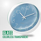 Wall Clock Non-Ticking Silent Modern Simple Style Round Decor Clock - Image 5