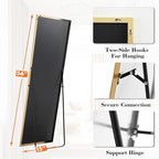 Sweetcrispy 56"x15" Full Length Mirror, Leaning or Standing Full Body Mirror - Image 5