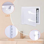 Suteck Plastic Access Panel for Drywall Ceiling 14 x 14 Inch Reinforced - Image 5