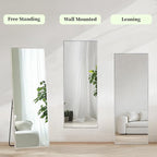 Sunniry Full Length Mirror 56x16 inch, Stand Up Mirror - Image 6