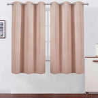 LEMOMO Blush Thermal Blackout Curtains/38 x 63 Inch/Set of 2 Panels Room by Lemomo