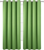 LEMOMO Blackout Curtains 52 x 90 Inch Long Light Green Curtains Set of 2 Panels - Image 2
