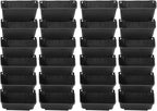 Vertical Wall Planter with 24 Pots, Hanging Garden Plant Flowerpot Holder by Eapmic