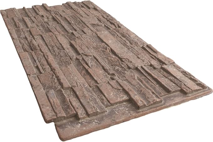 EverStone Cascade Faux Stone Panel, 48 5/8"W x 24 3/4"H x 1 1/4"D, Mount Vernon - Image 6