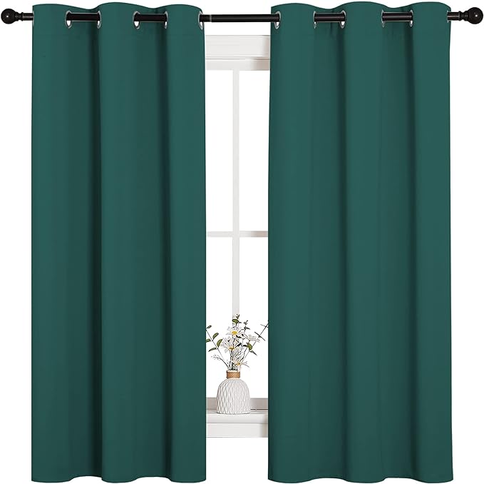 NICETOWN Thermal Insulated Solid Grommet Blackout Curtains/Drapes/Panels by NICETOWN