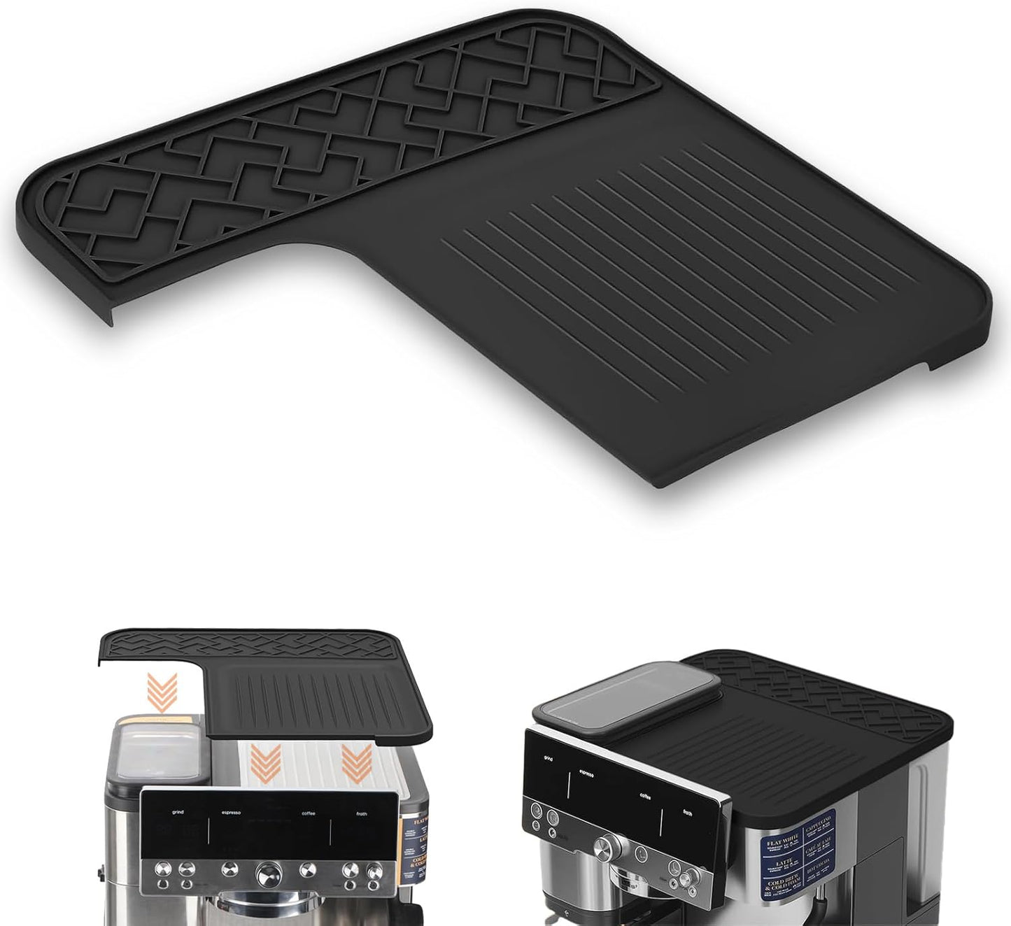 Silicone Espresso Machine Mat for Ninja Luxe Café ES601 | Top Protector, Anti-Slip, Waterproof & Heat-Resistant - Easy to Clean Accessories