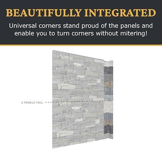 AZ Faux High-Density Polyurethane Faux Stone Flush Inside Corner - Image 7