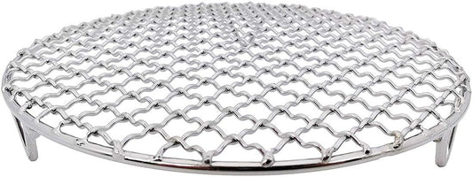 Versatile Round 304 Stainless Steel Cooling Rack Baking,Heat Resistant Rust Proof Sturdy Durable Dia 10.4"