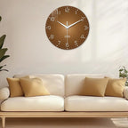 XNM Large Wall Clocks Battery Operated 16 Inch Modern Glass Wall Clock - Image 5