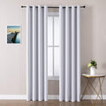 ChrisDowa Room Darkening Curtains 80 Inches Long 2 Panels Set by ChrisDowa