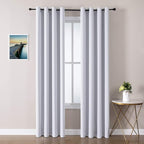 ChrisDowa Room Darkening Curtains 90 Inches Long 2 Panels Set by ChrisDowa