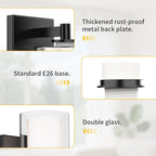 Kalium Wall Sconces Set of Two, Modern Vanity Lights - Image 9
