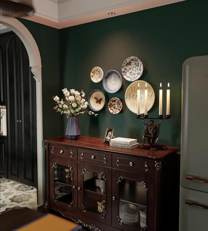Dimoon 236''x15.7'' Emerald Dark Skin Peel and Stick Wallpaper Contact Paper - Image 5