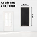 Adhesive Blackout Curtains- Self Stick Shades Window Blinds Curtains No Rod - Image 7