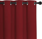 NICETOWN Door Curtain for Closet Doors 80 Inches Long 1 Panel, Room Divider - Image 7