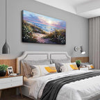 hyidecorart Blue Ocean Artwork Pictures Canvas Wall Art - Image 5