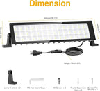 Onforu 1Pack LED Shop Lights, 100W 14000lm Plug in Ultra Bright LED Work Lights - Image 7