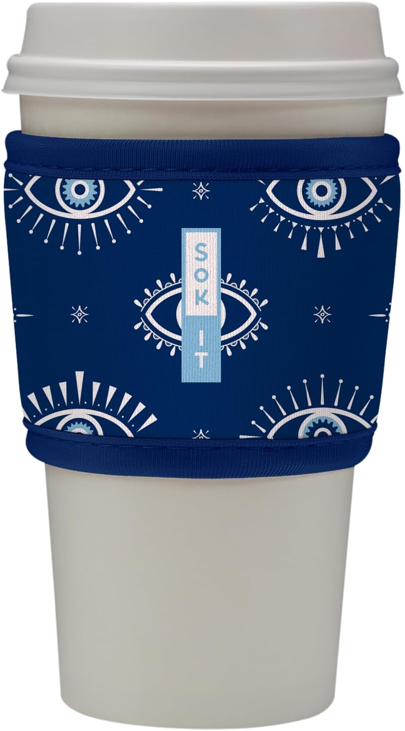 Sok It HotSok Coffee & Tea Reusable Insulated Neoprene Cup Sleeve (Stargazer)