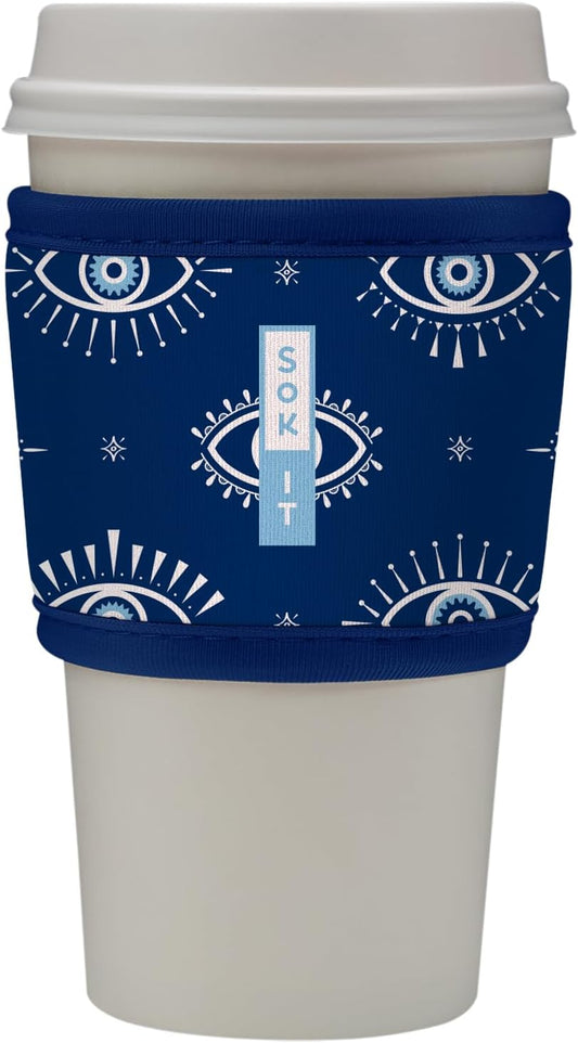 Sok It HotSok Coffee & Tea Reusable Insulated Neoprene Cup Sleeve (Stargazer)