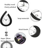 Large Decorative Wall Clock for Living Room Decor Big Pendulum Modern Wall - Image 5