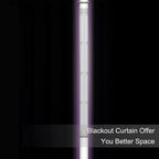 LEMOMO Blackout Curtains 38 x 84 inch/Lavender Curtains Set of 2 Panels/Thermal - Image 3