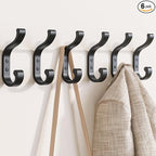 bussdis Wall-Mount Coat Hooks, Heavy Duty 30LB Hooks by BUSSDIS