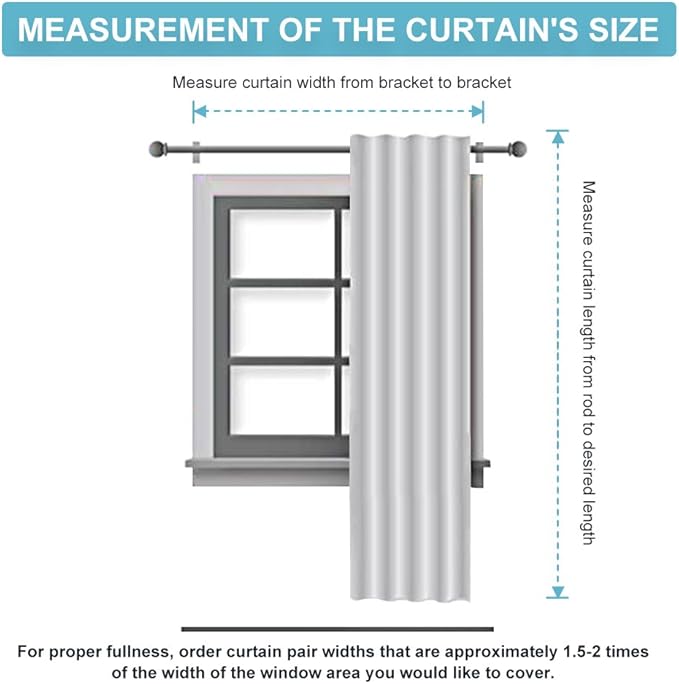 RYB HOME Curtains for Living Room - Image 8