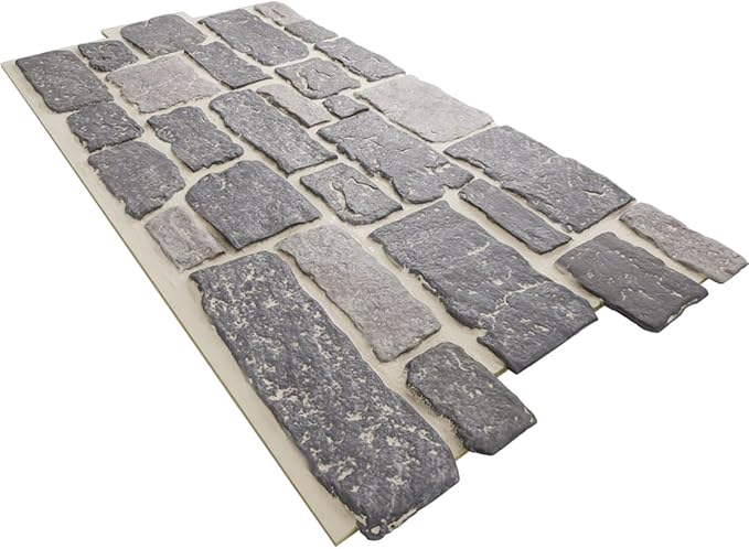 EverStone Cobblestone Faux Stone Panel, Oxford Terrace Color - Image 6