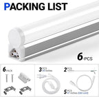 Barrina T5 3FT LED Shop Light, 5000K Daylight White, 16W Utility Light Fixture - Image 8