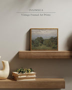 InSimSea Framed Canvas Wall Art, Vintage Landscape Art - Image 2